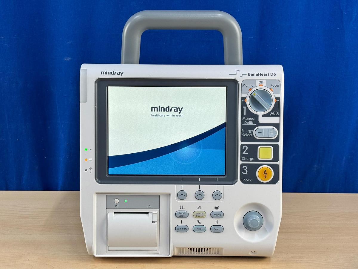 Used Mindray BeneHeart D6 Defibrillator