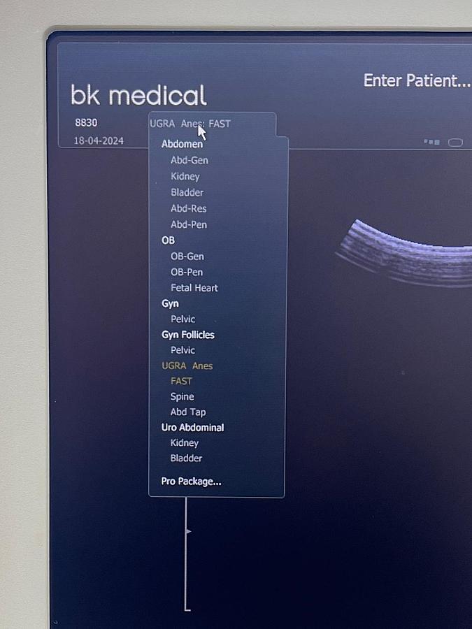 Used BK MEDICAL Flex Focus 400