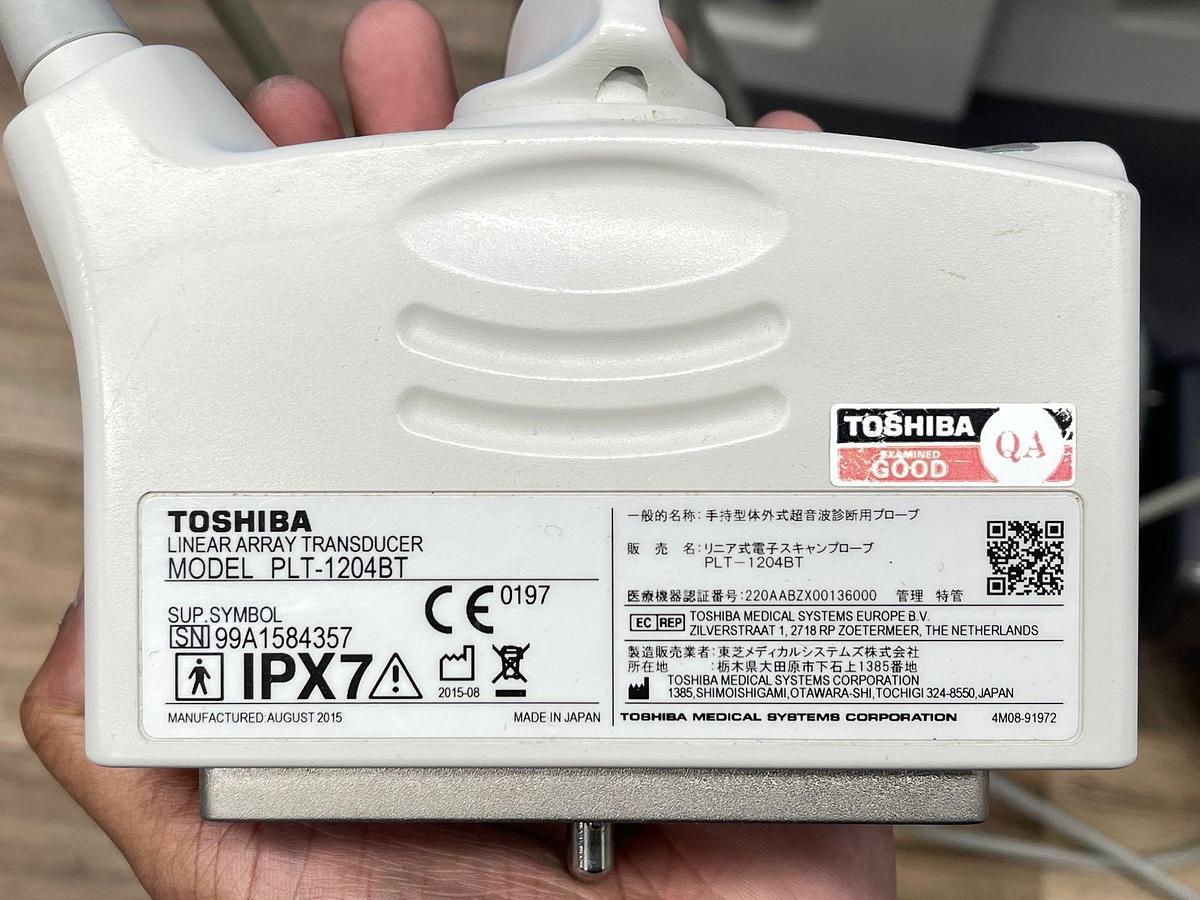 Used Toshiba Ultrasound Aplio 500 YOM: 2015