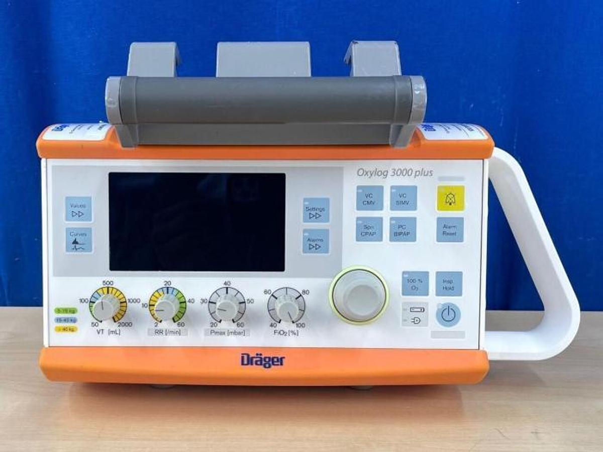 Used 2011 - DRAGER Oxylog 3000 PLUS