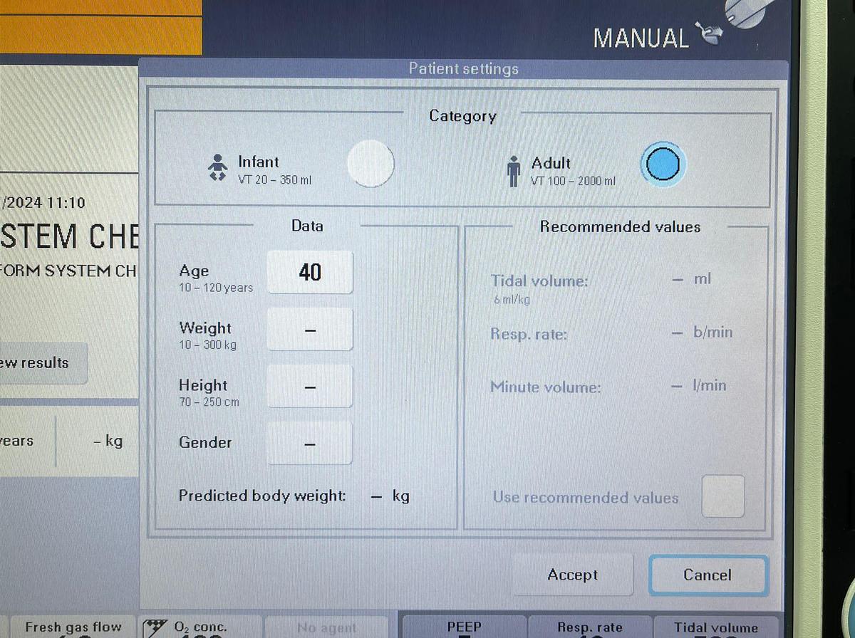 Used MAQUET Flow-i Anesthesia -4 pieces