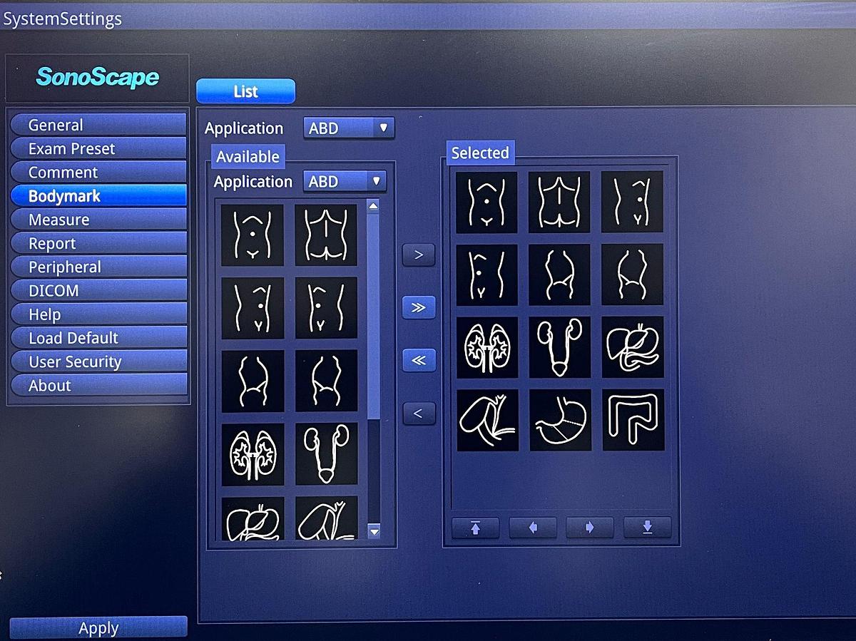 Used Sonoscape X3 Ultrasound YOM: 2019