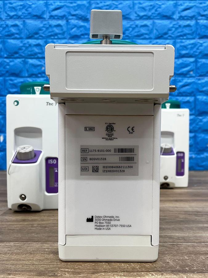 Used GE Datex-Ohmeda TEC 7 ISO -7 pieces