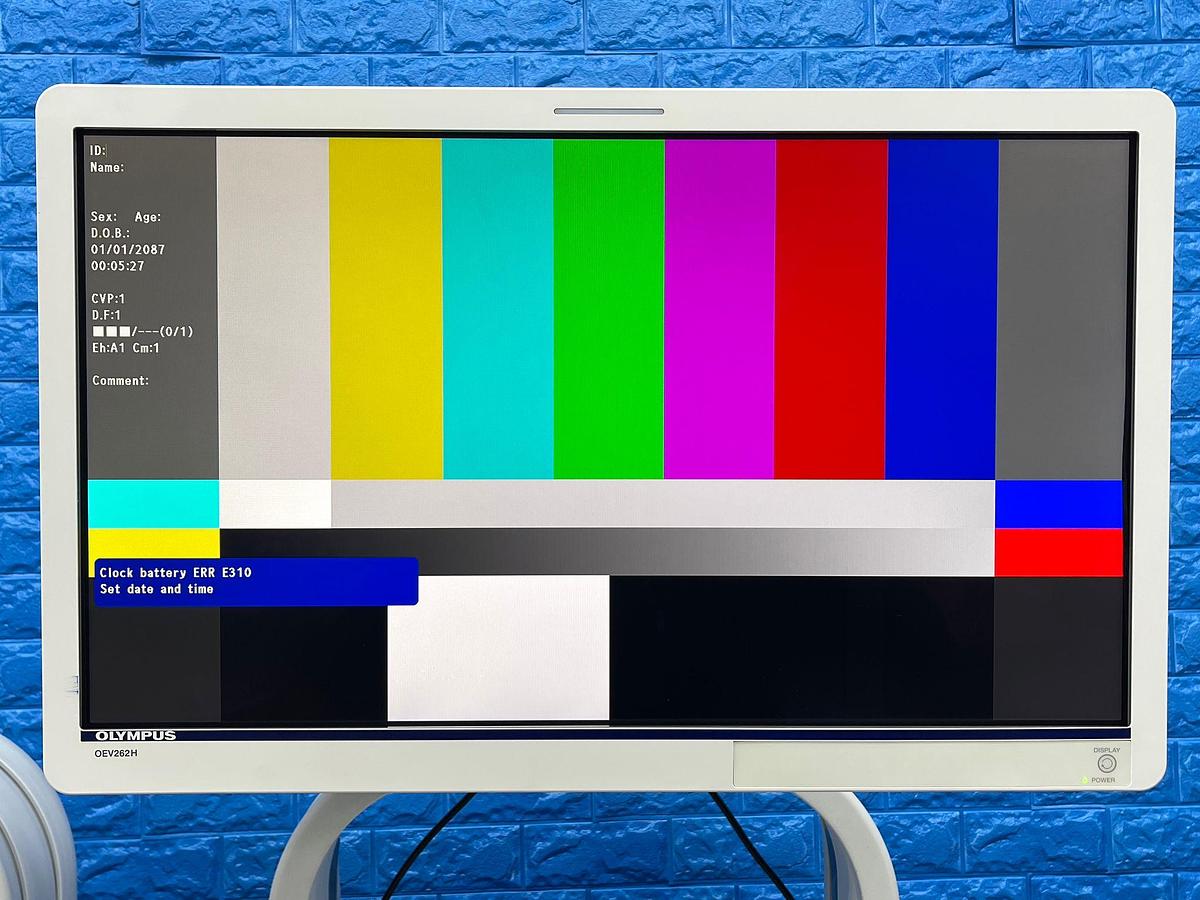 Used Olympus CV-190 with CLV-190 Endoscopy Tower 