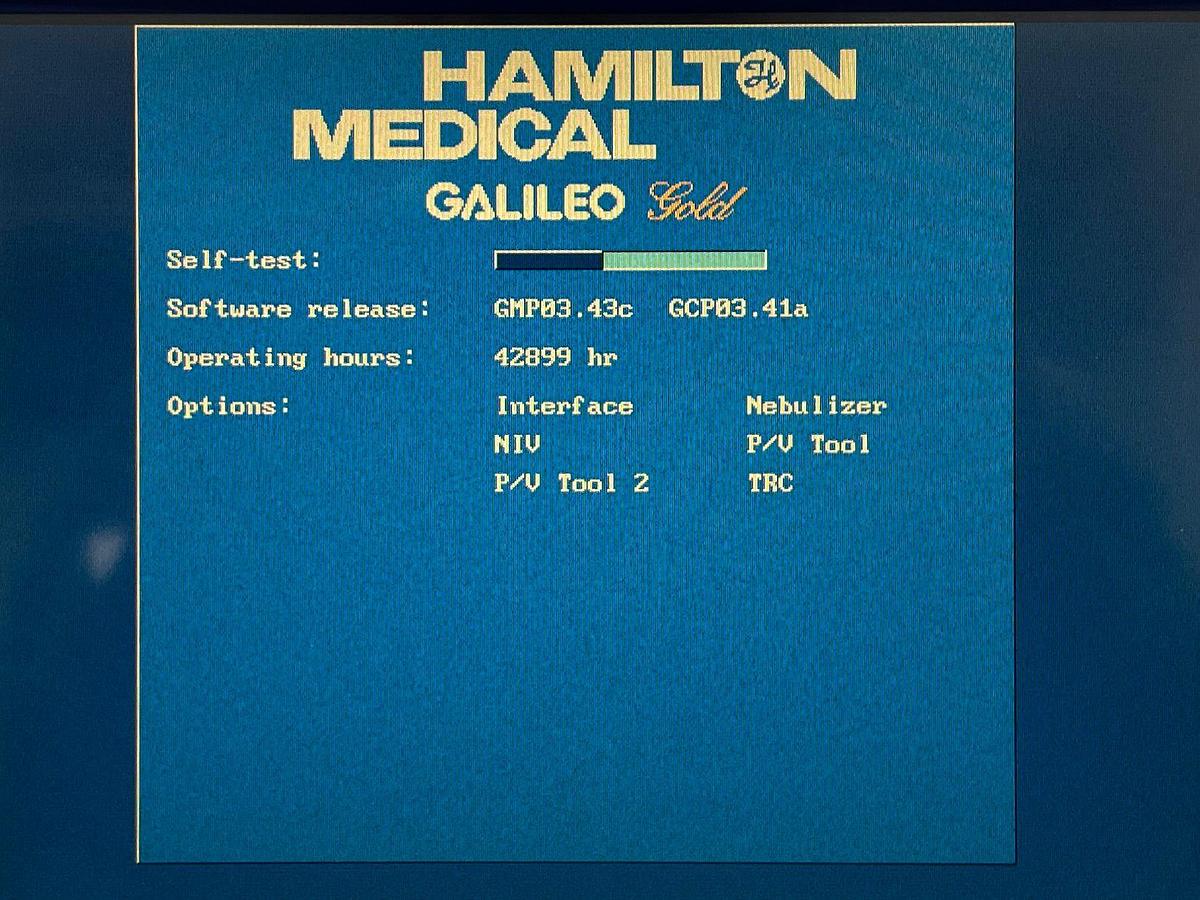 Used Hamilton Galileo Ventilator