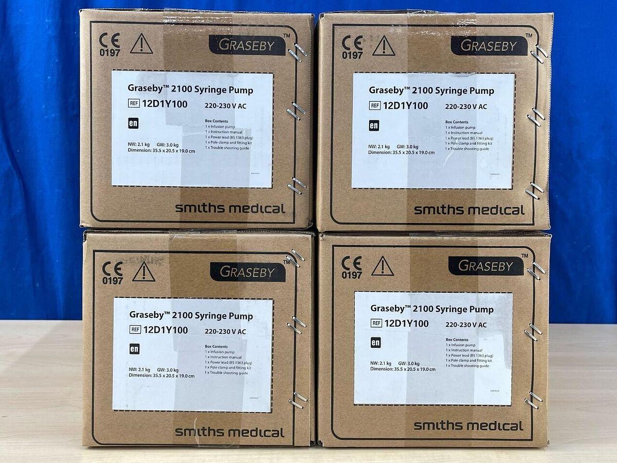 Used SMITH MEDICAL Graseby 2100 Syringe Pump REF