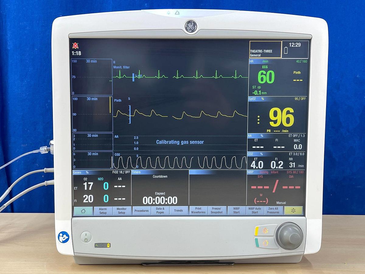 Used GE Carescape B650 Patient Monitor YOM: 2016