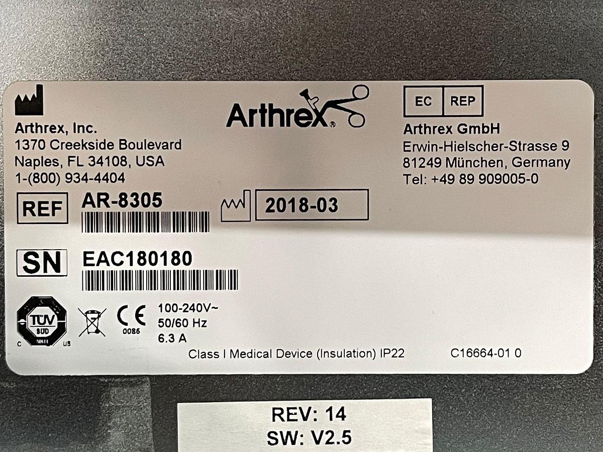 Used ARTHREX Synergy UHD4 4K Tower LED 4K Monitor 32 inch YOM: 2018