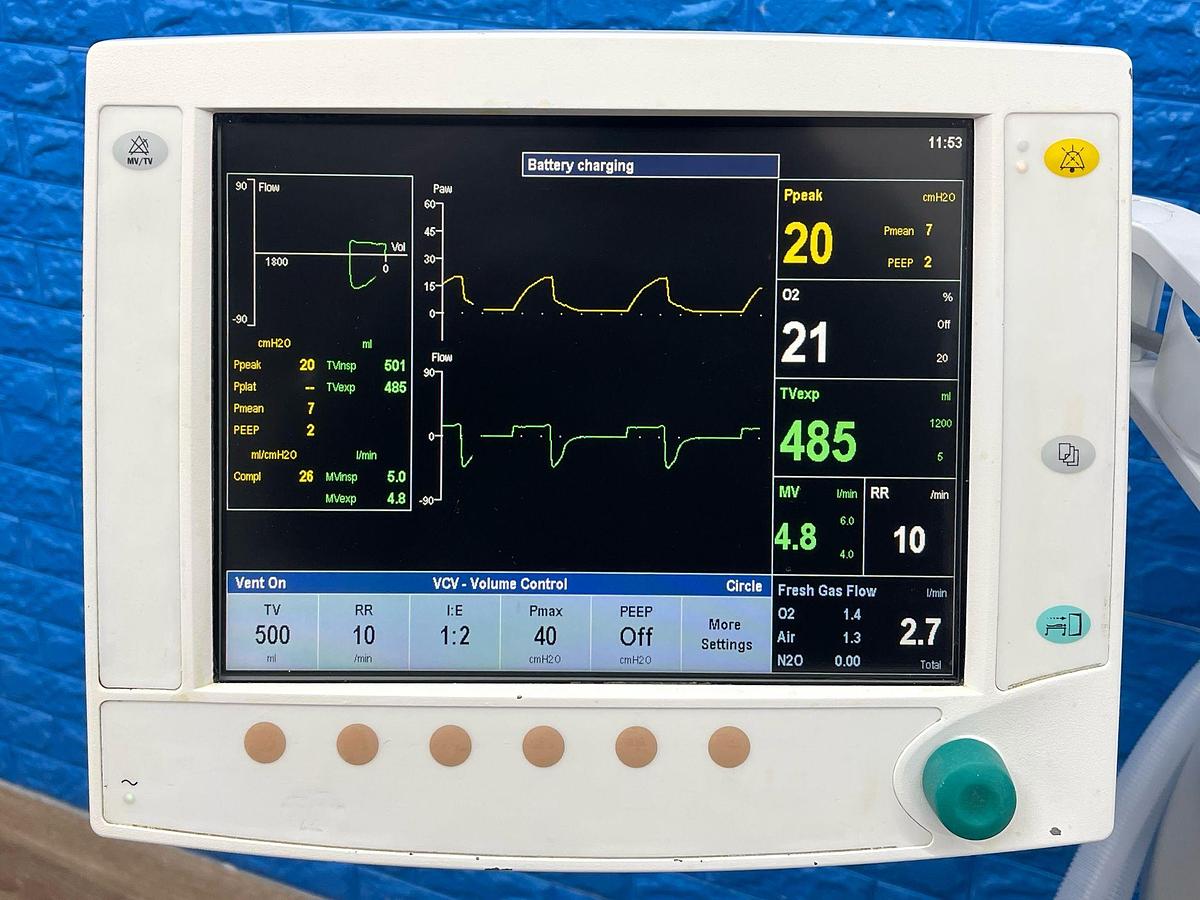 Used GE Aespire View Anesthesia Machine YOM: 2017