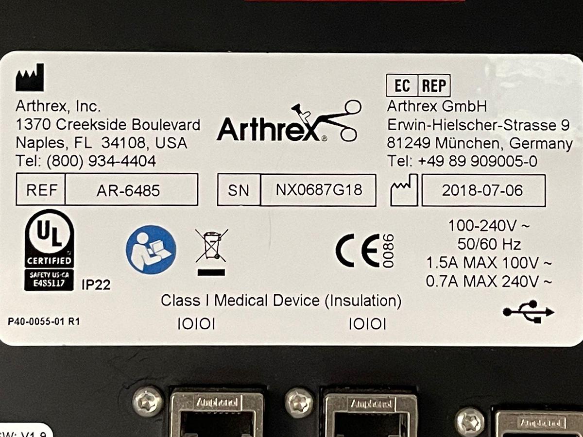 Used ARTHREX Synergy UHD4 4K Tower LED 4K Monitor 32 inch YOM: 2018