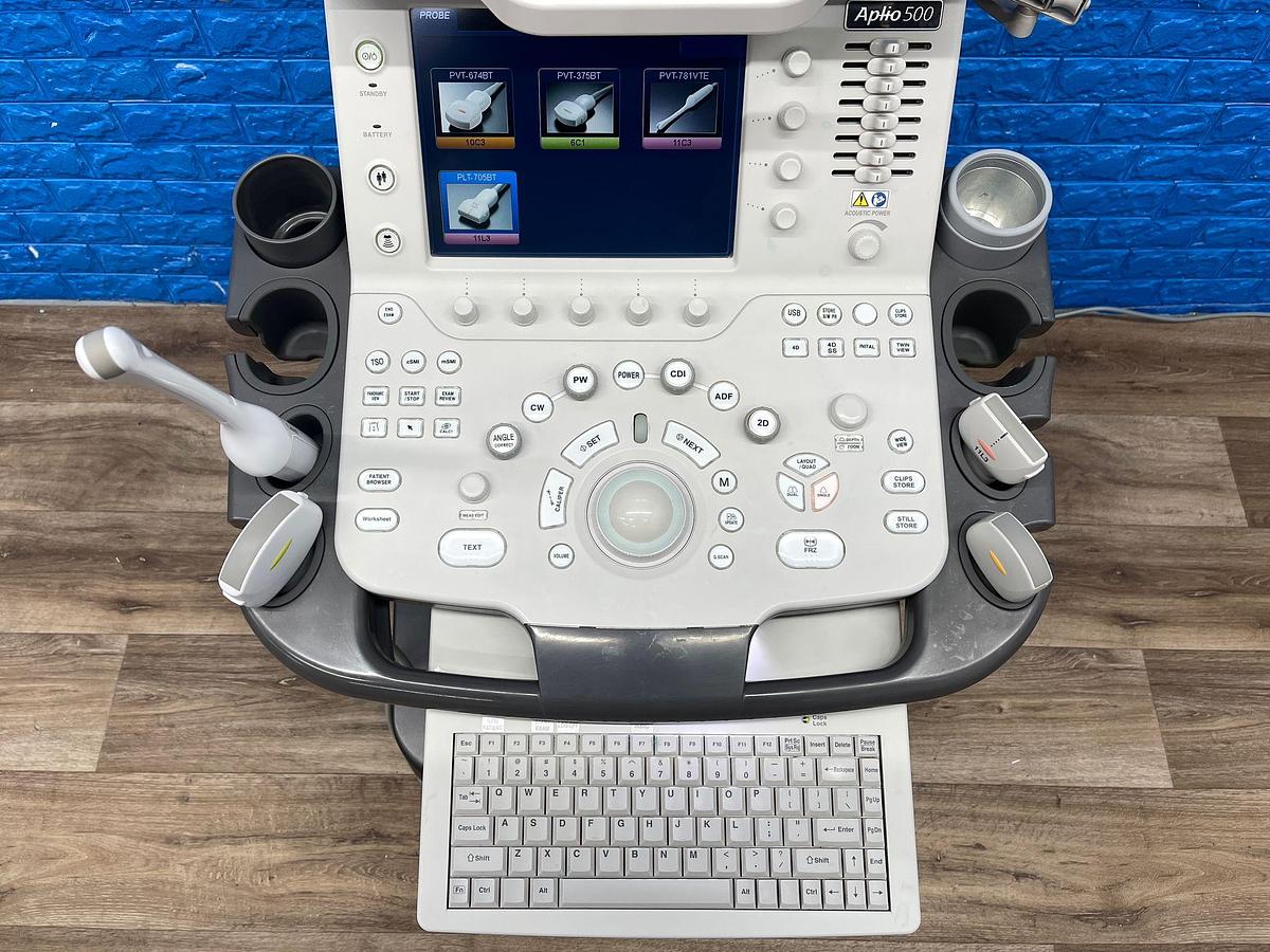 Used TOSHIBA Ultrasound Aplio 500 YOM: 2016