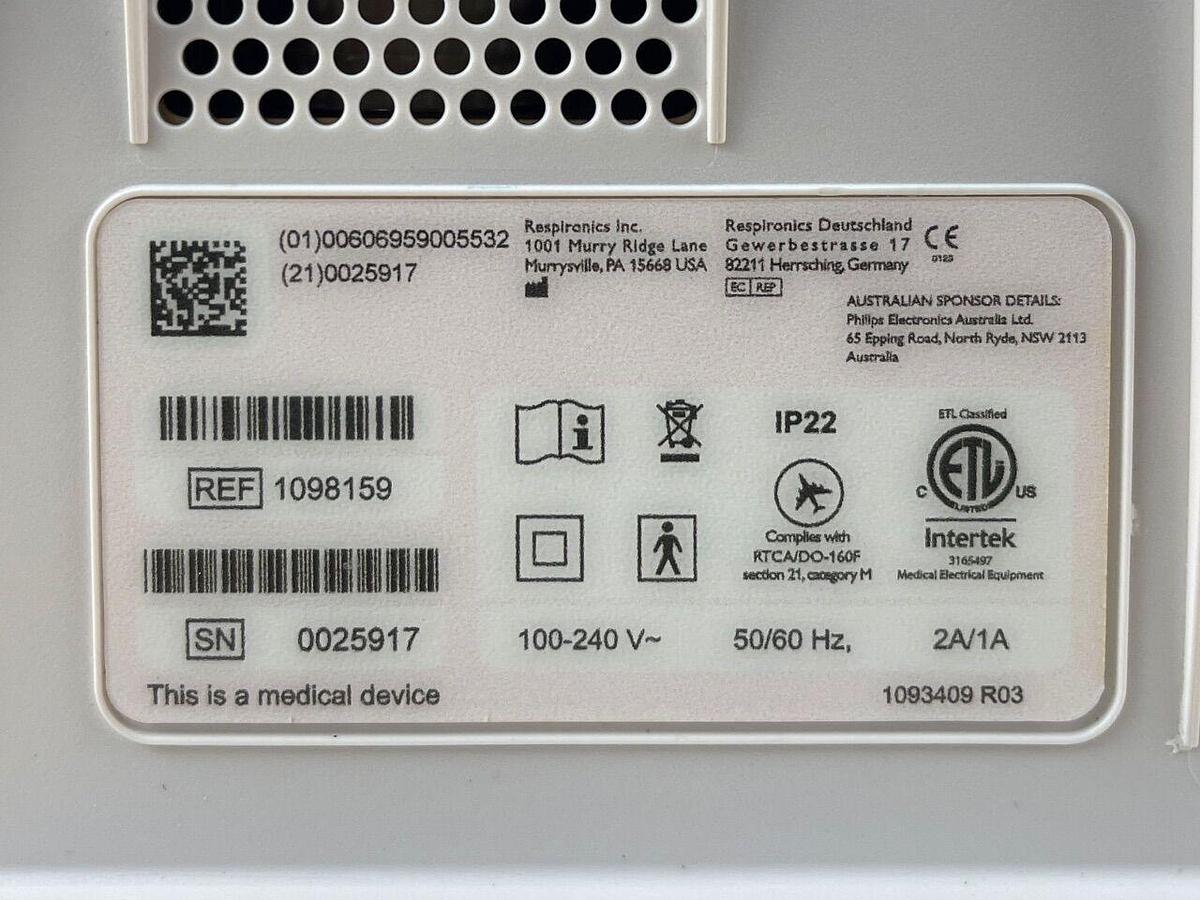Used PHILIPS Ventilator Cough Assist E70
