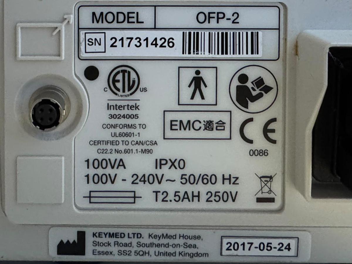 Used Olympus 290 System  Evis Lucera Elite CV-290 SN: 7830146 Evis Lucera Elite CLV-290SL SN: 7821260  Olympus Pigtail MAJ-1911 Olympus Keyboard MAJ-1924 Olympus OEV262H LED Monitor  YOM: 2018 SN: 7870845  Olympus OFP-2 With Foot Switch  YOM: 2017 SN: 21731426 Olympus KV-5 SN: 27 17252 Olympus ESG-100 YOM: 2010 SN: 25367W23-102 Olympus UCR With Hose SN: 7043769