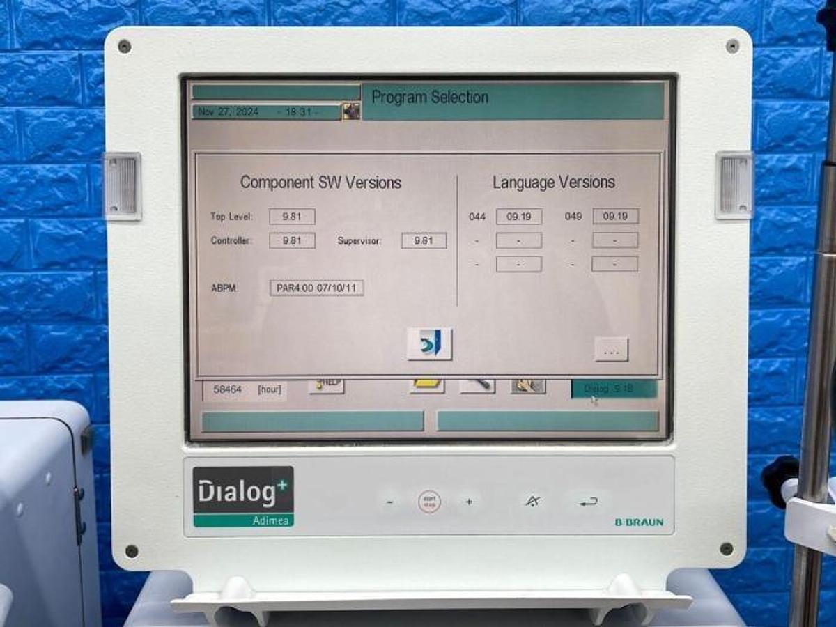 Used 2015 - B. BRAUN Dialog plus Adimea