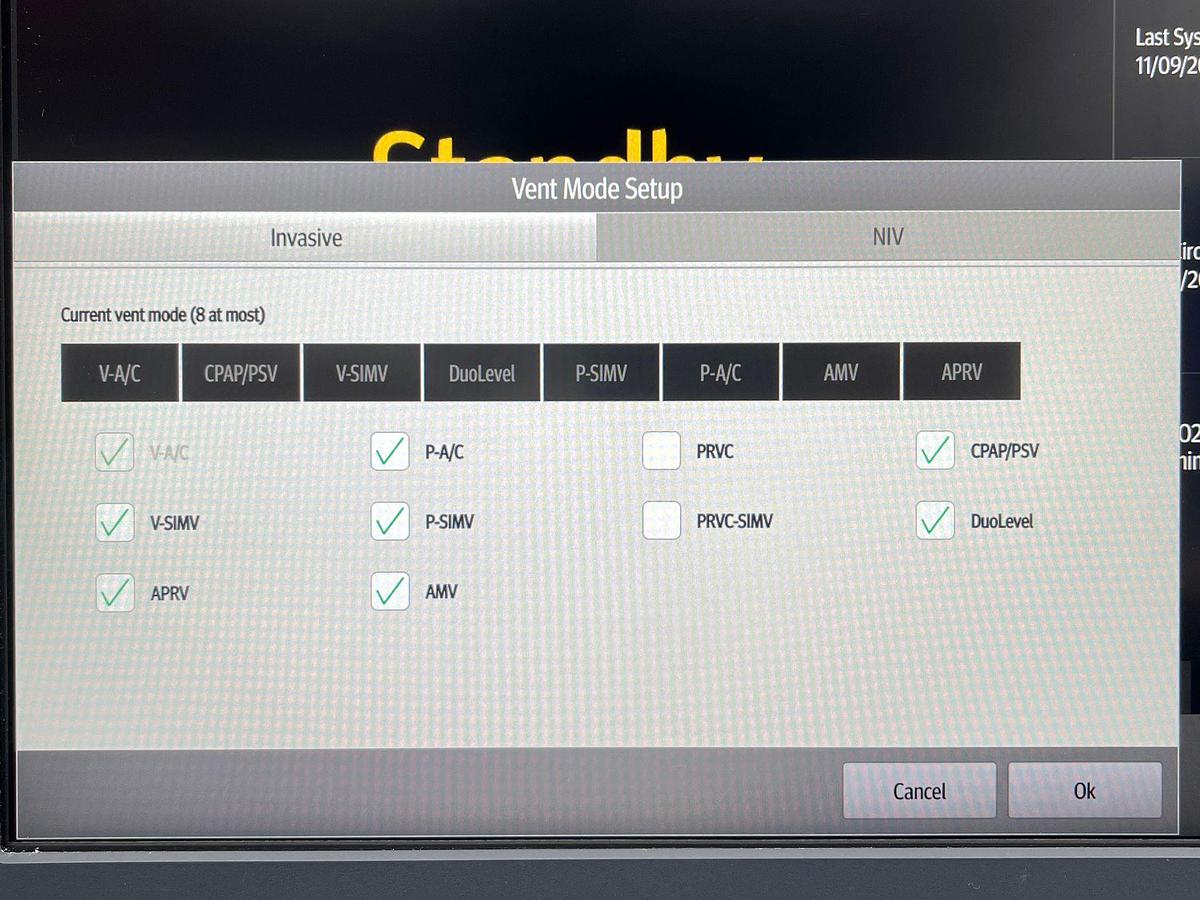 Used Mindray SV600 Ventilator YOM: 2020