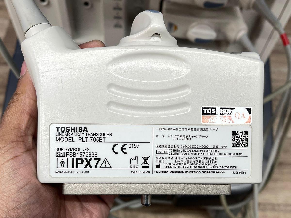 Used Toshiba Ultrasound Aplio 500 YOM: 2015