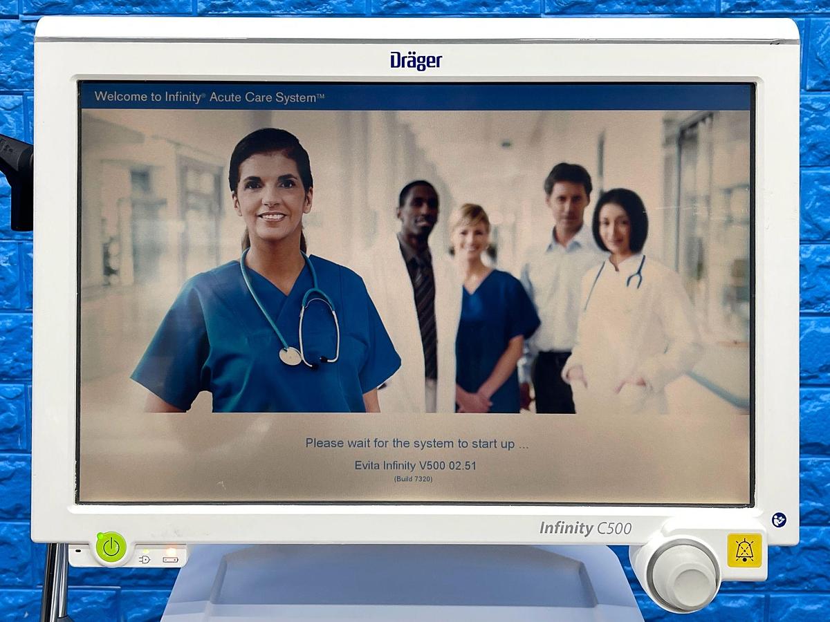 Used DRAEGER Evita Infinity V500 Ventilator YOM: 2017