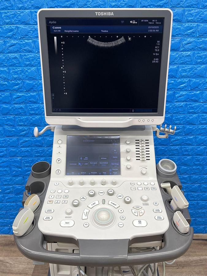 Used TOSHIBA Aplio 500 YOM: 2015