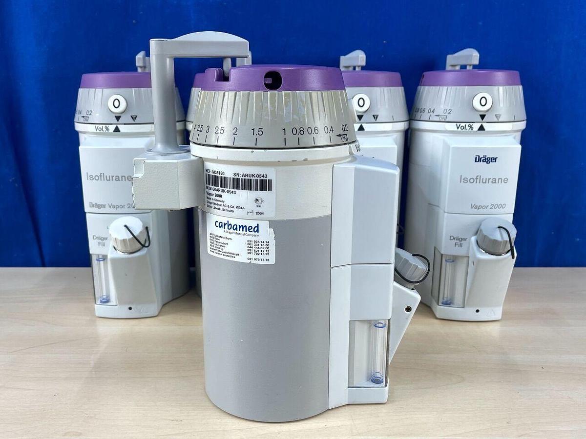 Used DRAEGER Isoflurane 2000