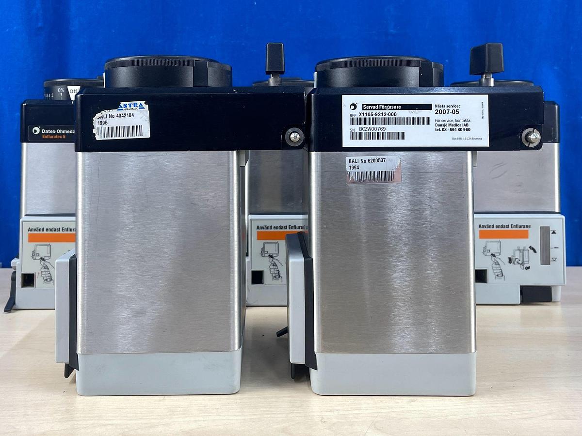 Used GE Datex-Ohmeda Tec 5 Enflurane