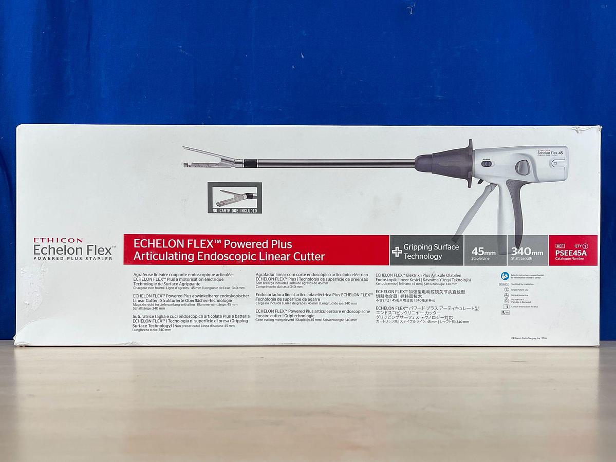 Ethicon Echelon Flex Powered Plus Articulating Endoscopic Linear Cutter Hand piece.