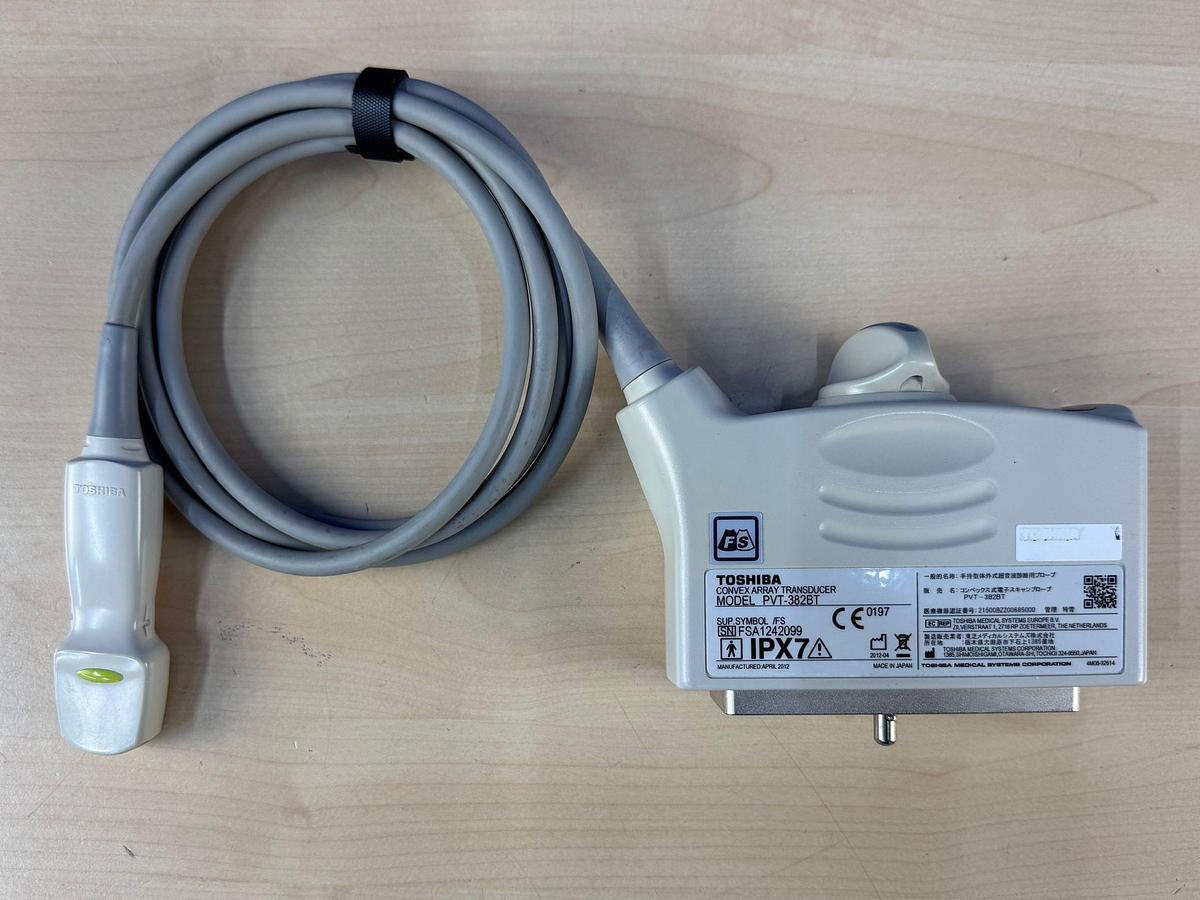 Used TOSHIBA Convex Array Transducer Probe Model: PVT-382BT YOM: 2012
