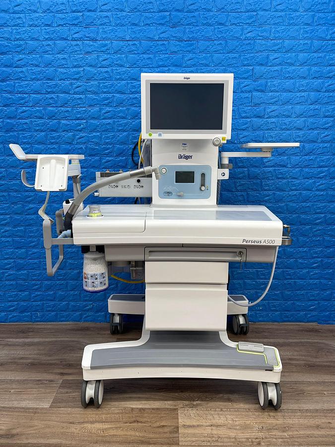 Used Dräger Perseus A500 Anesthesia YOM: 2015