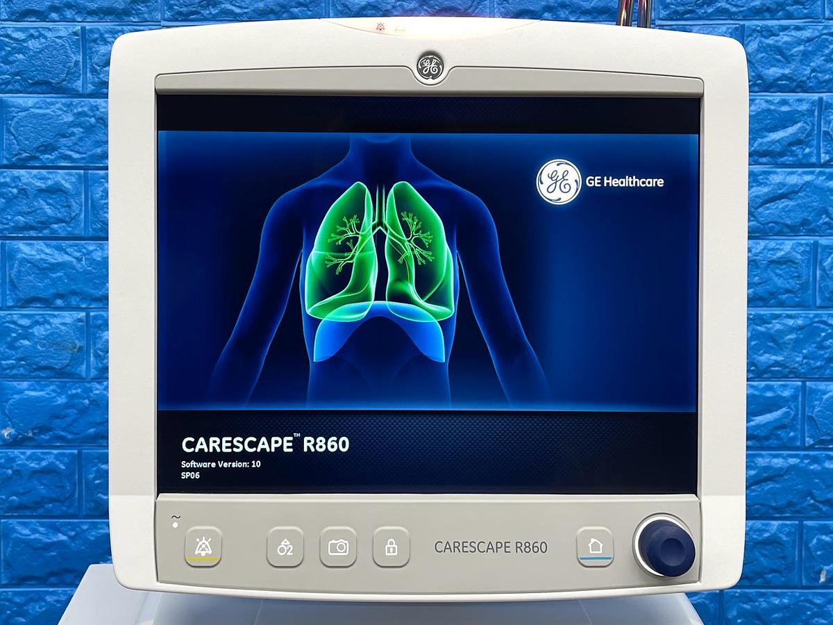 Used GE R860 Ventilator, YOM: 2020