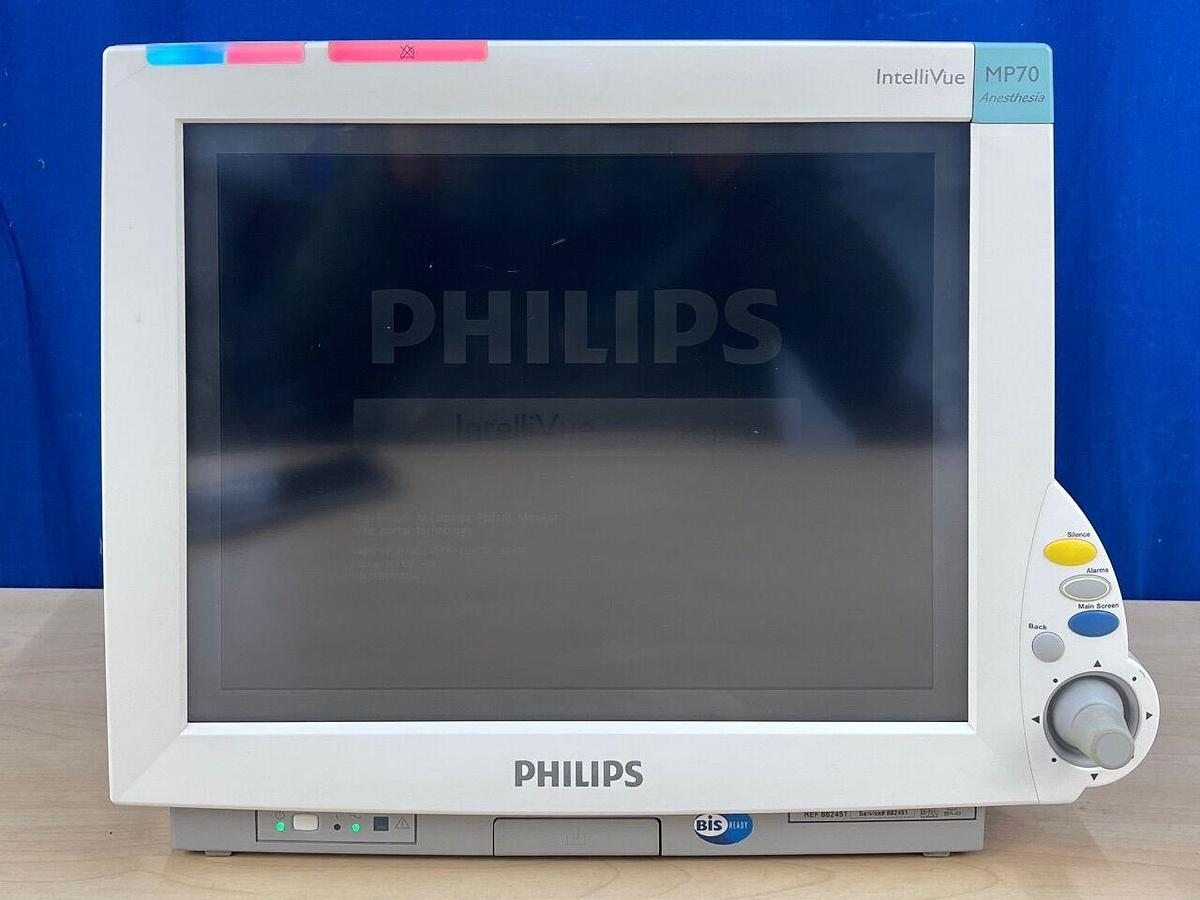 Used PHILIPS Patient monitor MP70 YOM