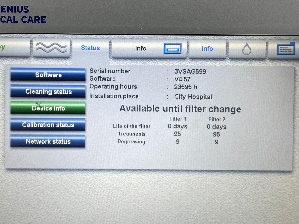 Used Fresenius 5008S YOM: 2013