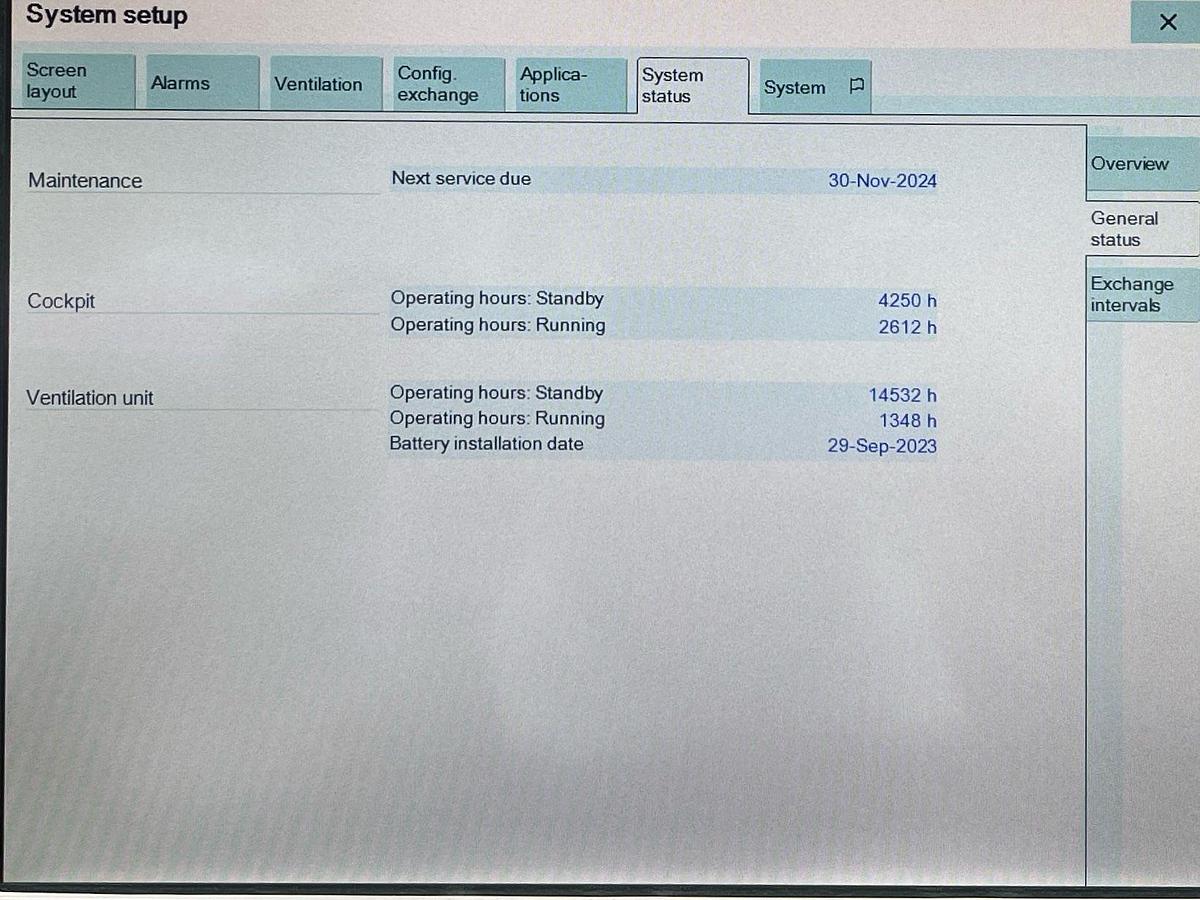 Used Drager Babylog VN500 YOM: 2016