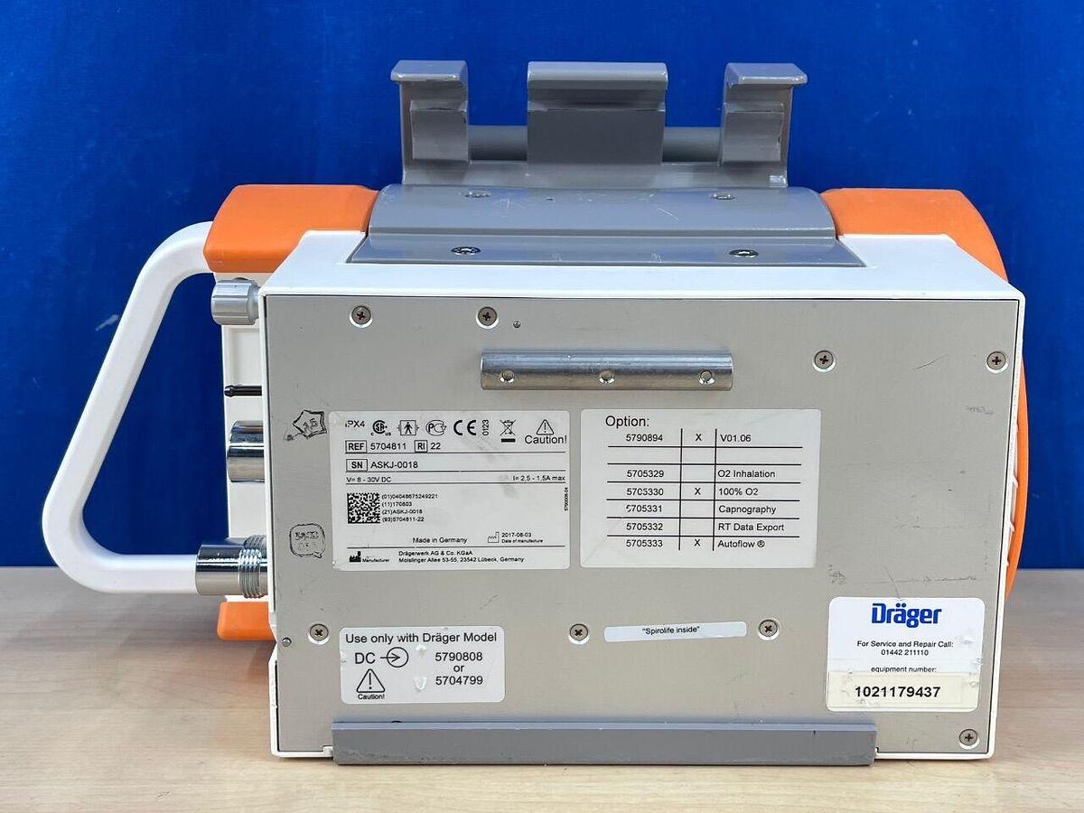 Used DRAEGER Oxylog 3000 Plus