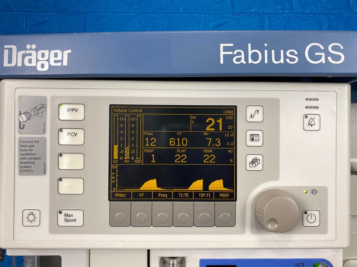Used Dräger Fabius GS YOM: 2005.