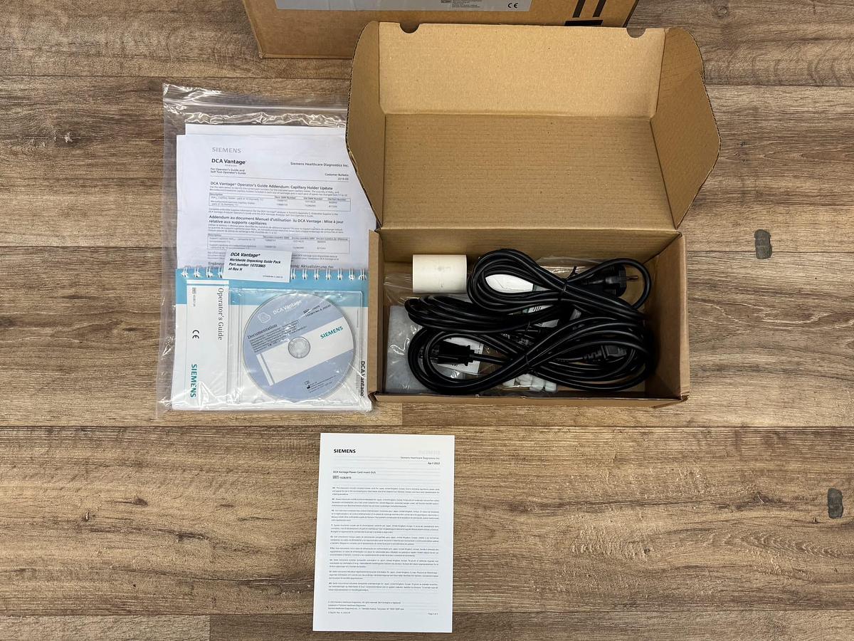 Used Siemens DCA Vantage Analyzer System REF: 06651932 (5075WW) YOM: 2025