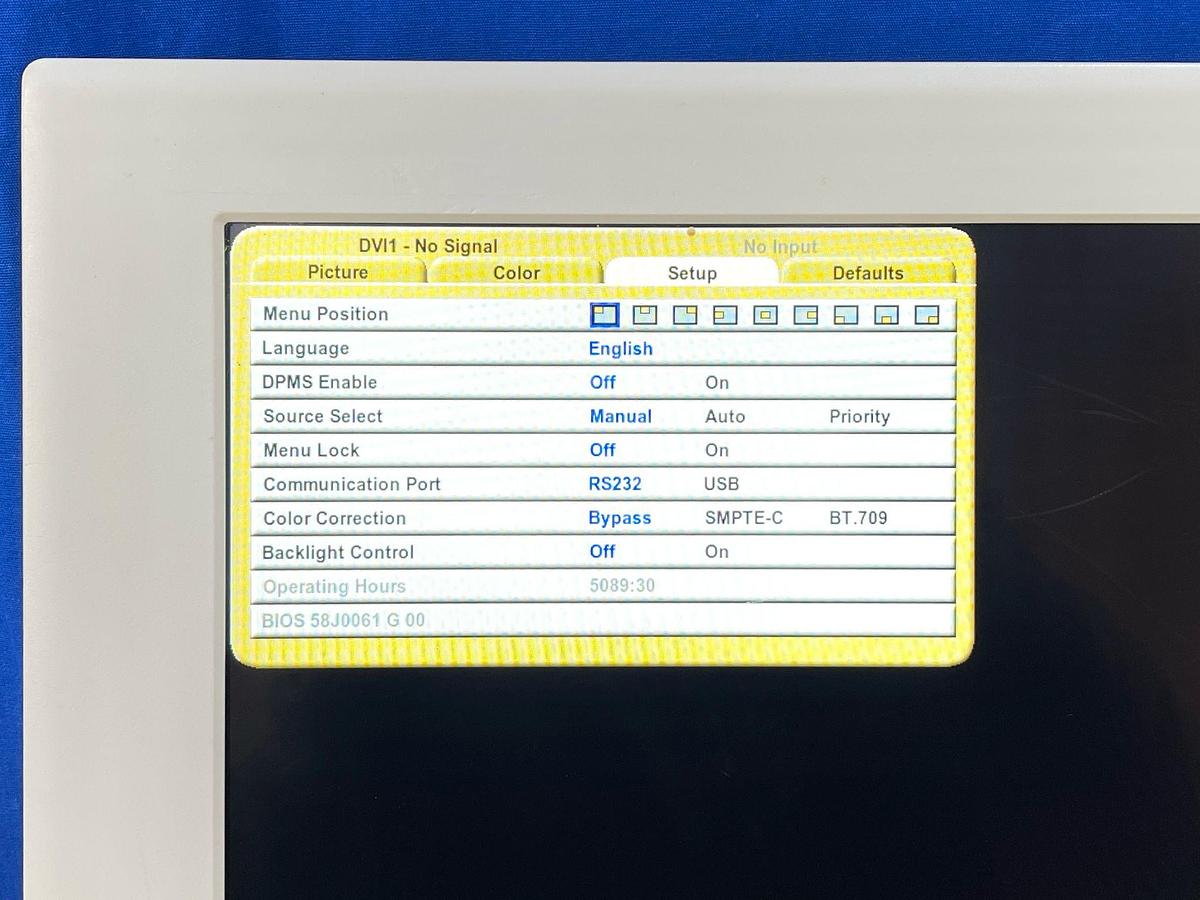 Used Karl Storz LCD Monitor 26 Inch