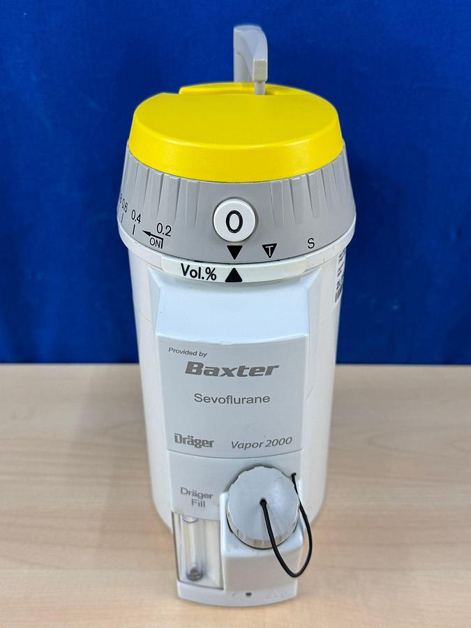Used Dräger 2000 SevoFlurane Vaporizer  YOM: 2008 