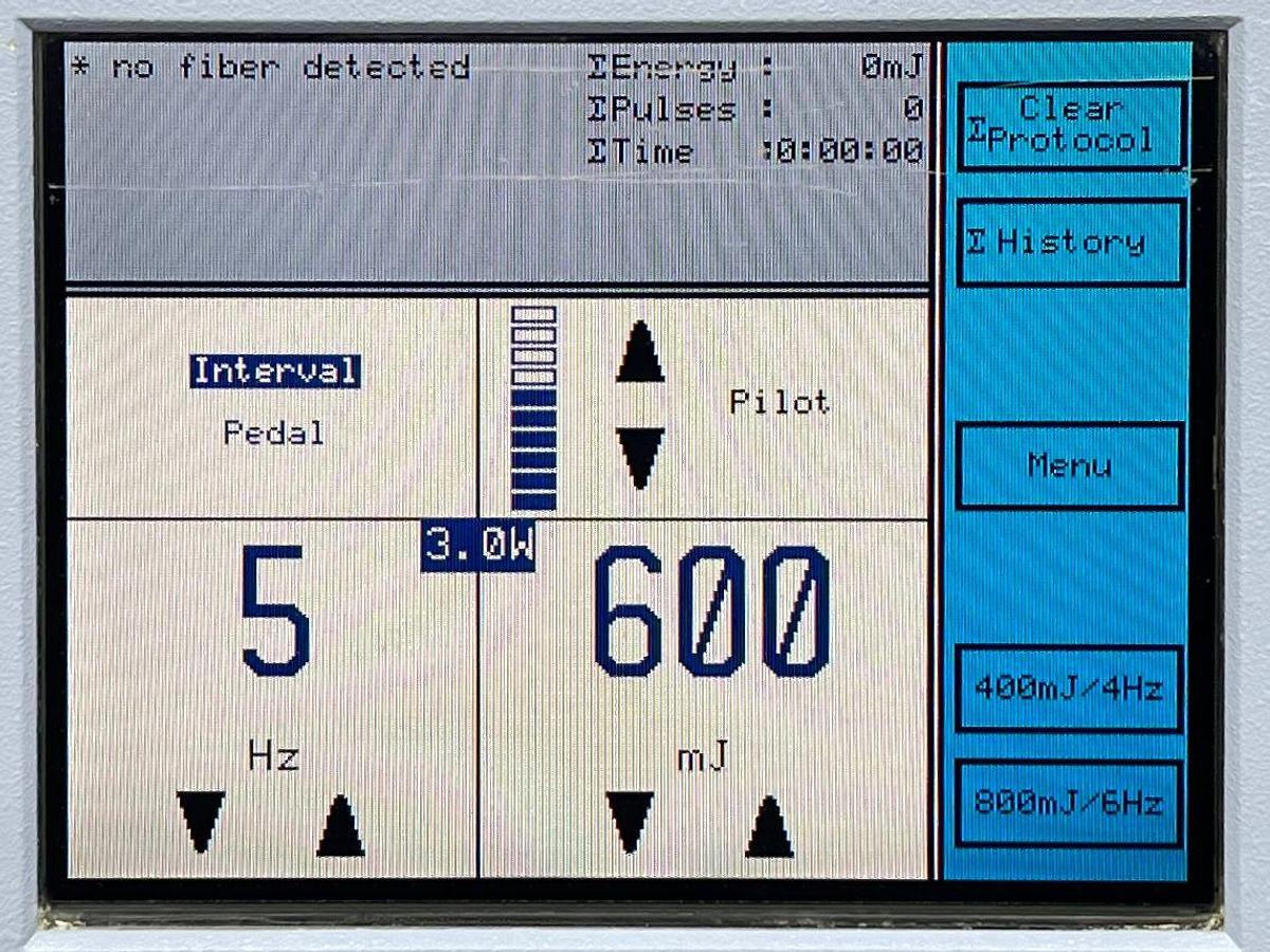 Used DORNIER Holmium Laser Medilas H 20 YOM: 2009 Include Foot switch Laser - Holmium