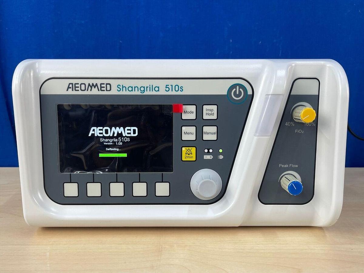 Used AEONMED Shangrila 510s Ventilator YOM