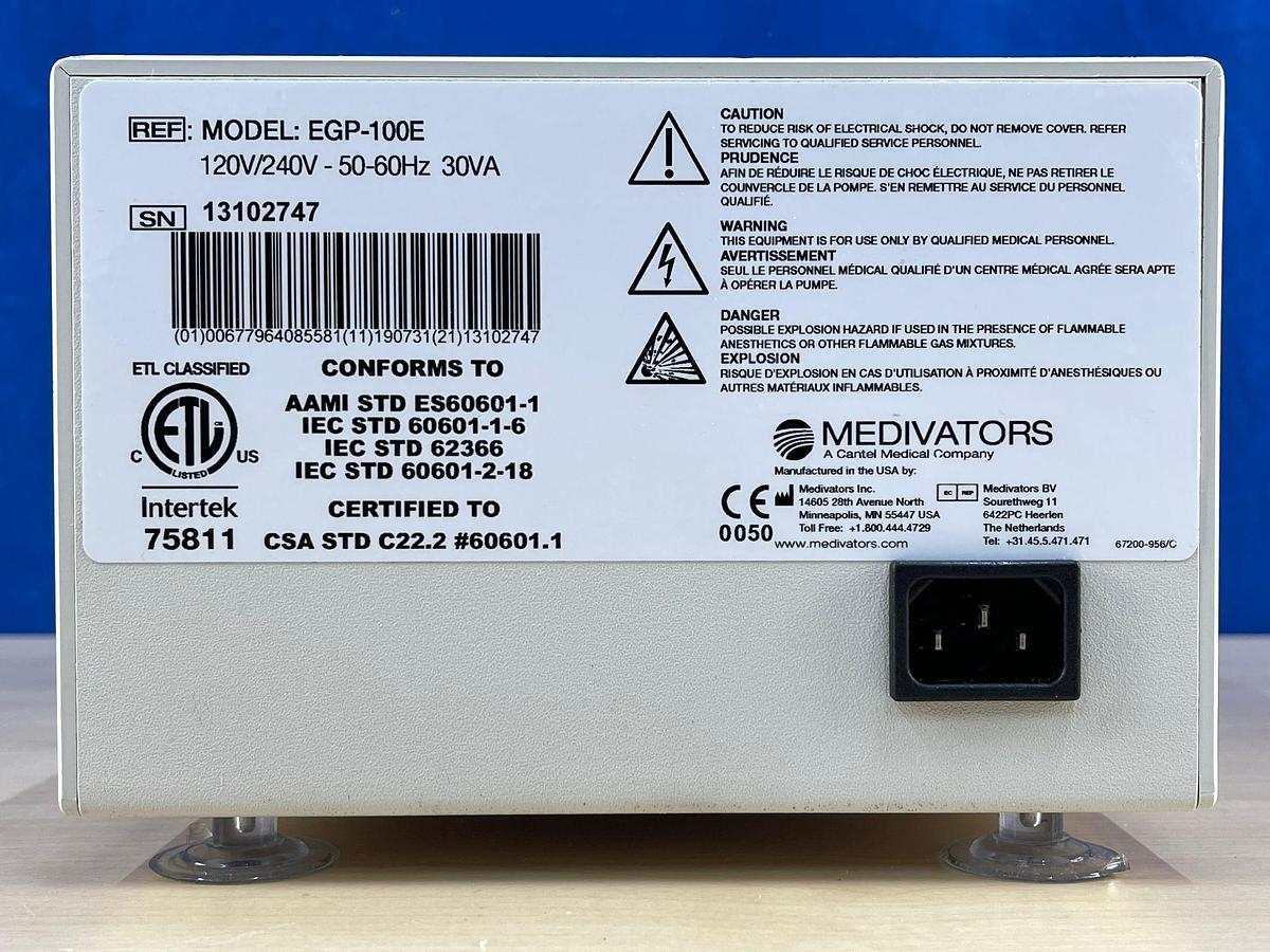 Used Medivators Endogator Model EGP-100E Arthroscopy Pump