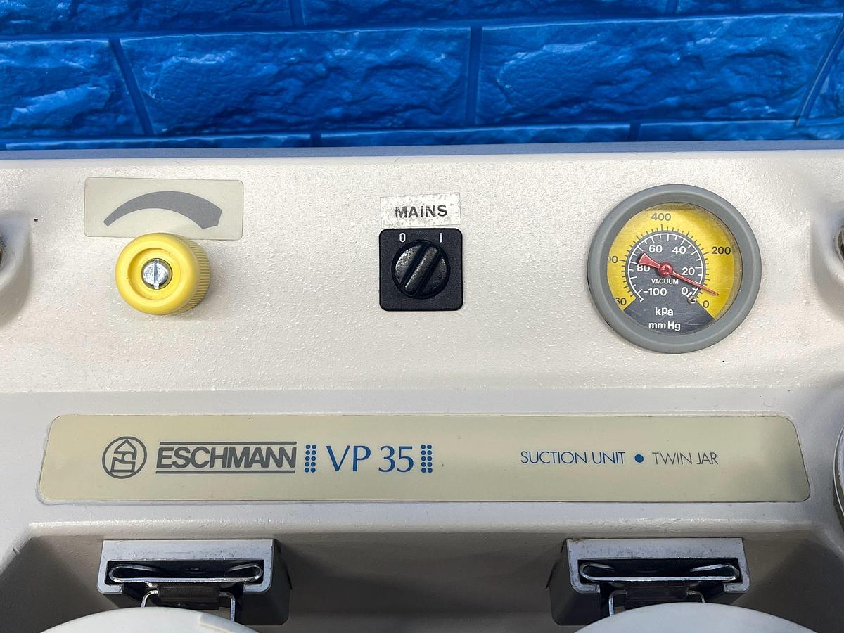 Used Eschmann VP35 Twin Jar Suction Pump YOM: 2004