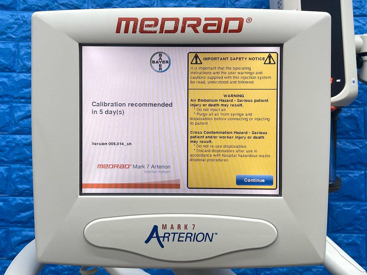 Used MEDRAD Mark 7 Arterion Injector YOM: 2013