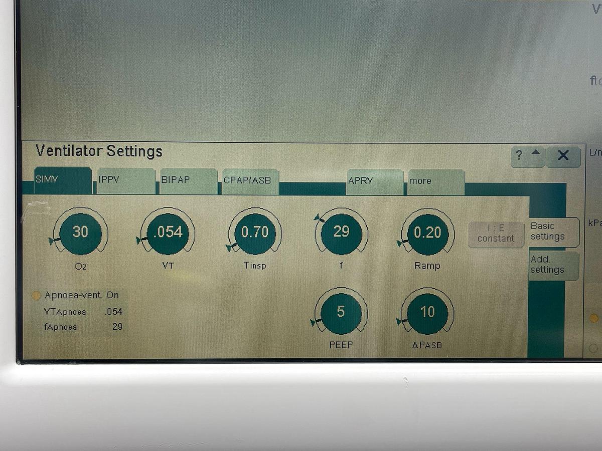 Used Drager Evita XL Ventilator YOM: 2008