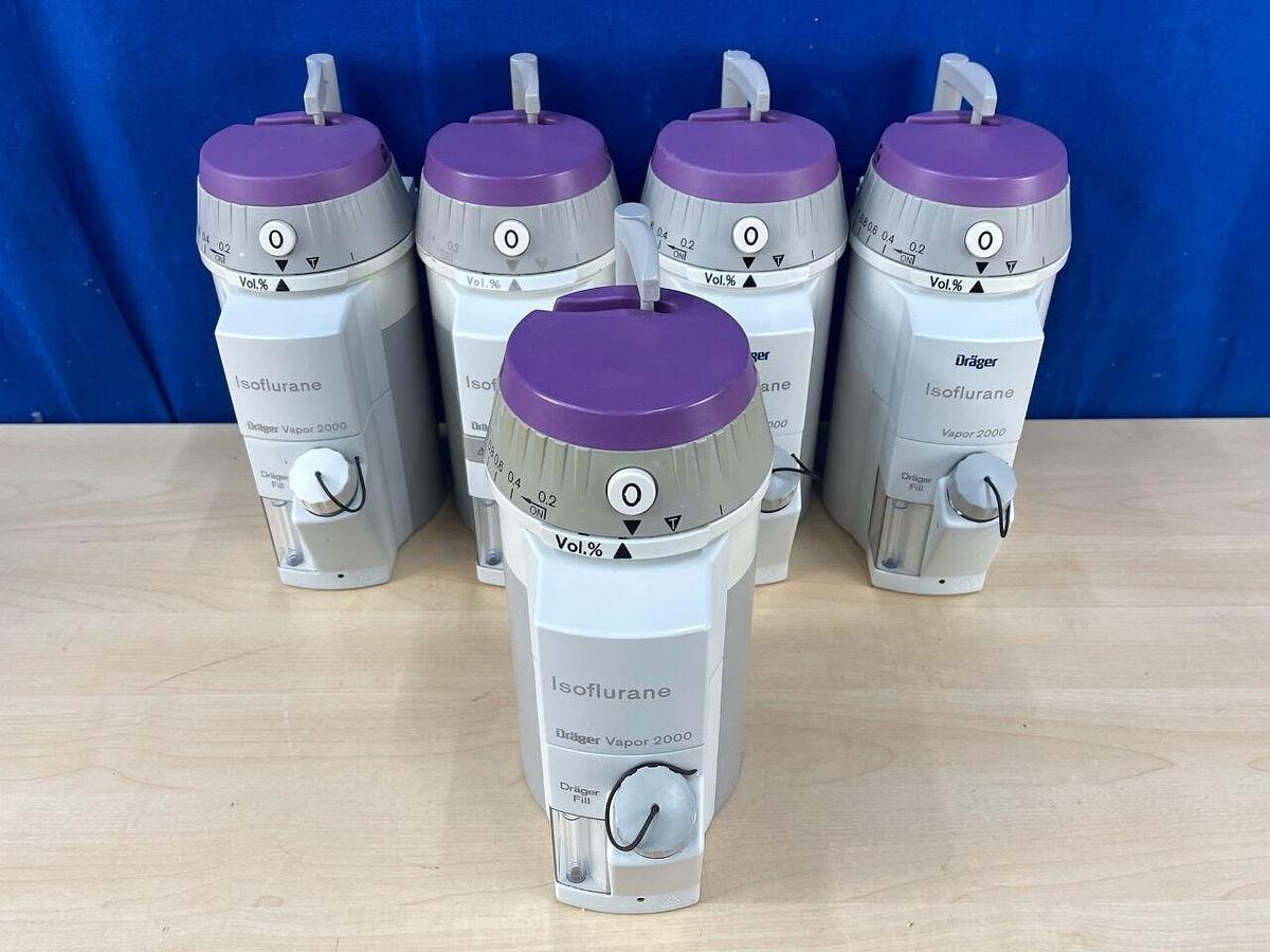 Used DRAEGER Isoflurane 2000