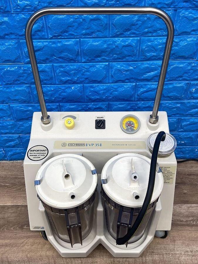 Used ESCHMANN VP35 Twin Jar Suction Pump YOM
