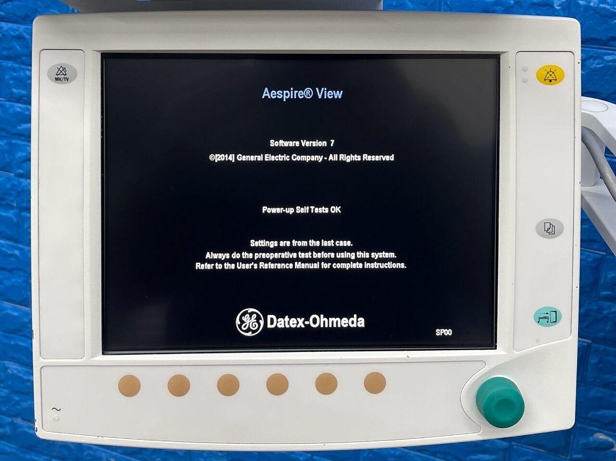 Used GE Aespire View Anesthesia YOM