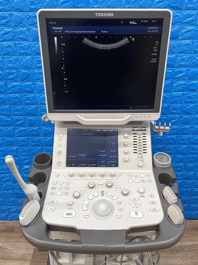 Used Toshiba Ultrasound Aplio 500 YOM: 2015