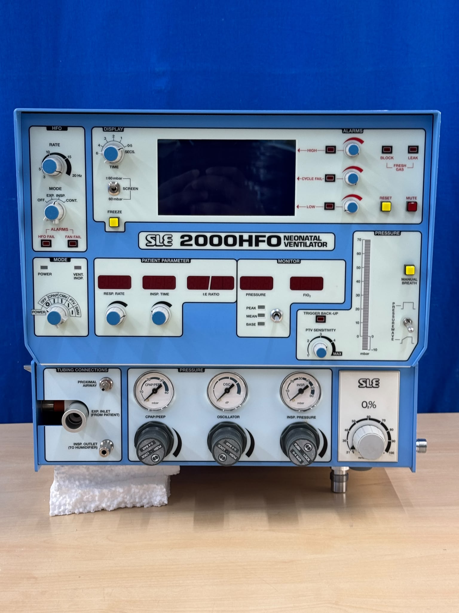 Used SLE 2000 HFO Neonatal Ventilator YOM: 2010