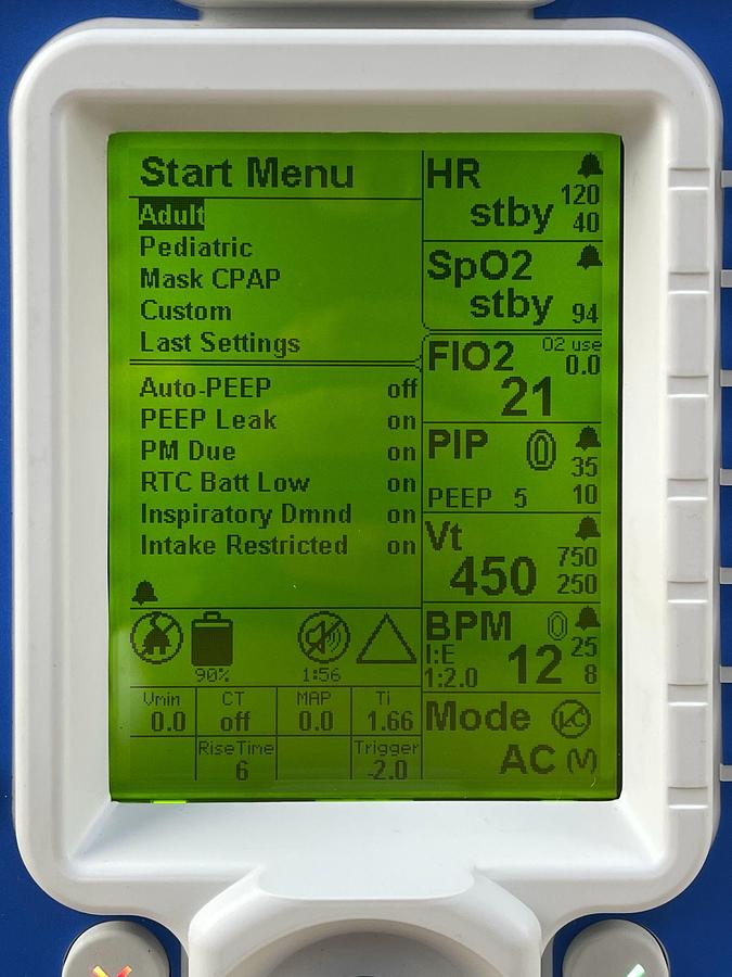 Used ZOLL 731 ventilator, YOM: 2019 Ventilator