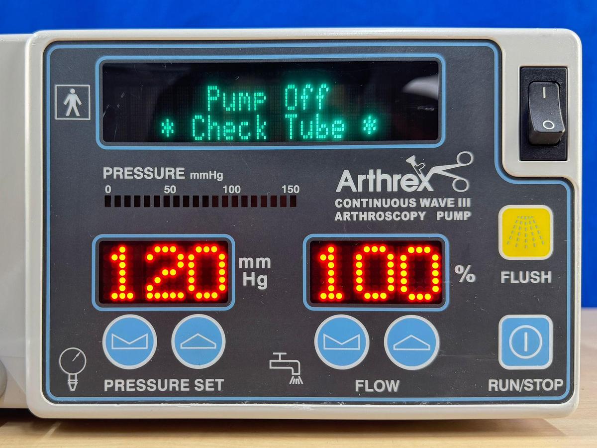 Used Arthrex Continuous Wave III Arthroscopy Pump REF: AR-6475 YOM: 2007 