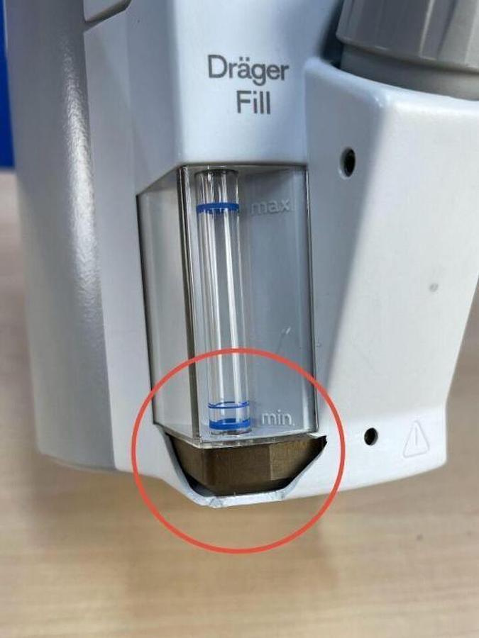 Used - DRAGER Vapor 2000 Isoflurane